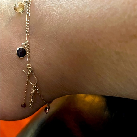 Sterling Silver new Ankle Bracelet - Picture 3 of 8